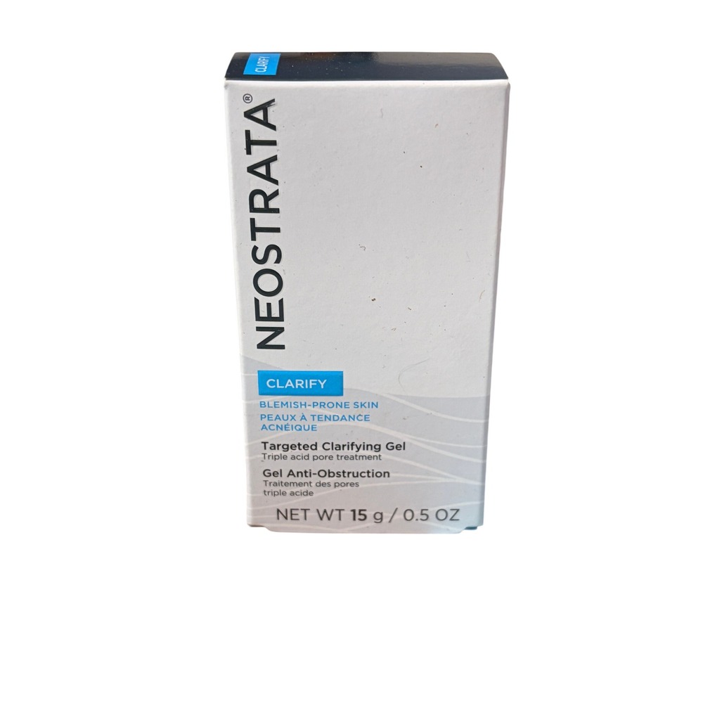 NeoStrata Clarify Targeted Clarifying Gel 0.5oz Triple Acid Pore Treatment NEW